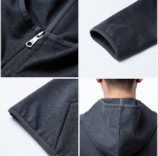Кофта з капюшоном Xiaomi Mi Jacket kangaroo Gray XXL 1163300035